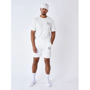 Project X Paris Short c?ur brise - Couleur - Blanc casse, Taille - S