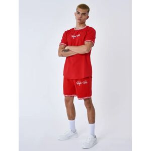 Project X Paris Short logo brode en relief - Couleur - Rouge, Taille - M