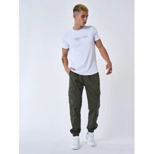 Project X Paris Cargo multi-poches avec serrage elastique - Couleur - Olive fonce, Taille - 30