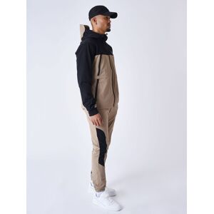 Project X Paris Bas de Jogging techwear Bi-color - Couleur - Beige, Taille - XL