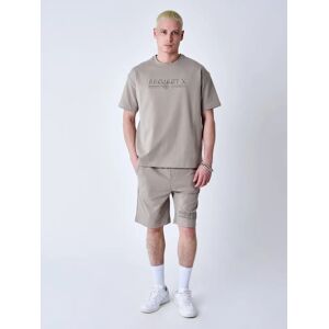 Project X Paris Short classique brode - Couleur - Taupe, Taille - XL