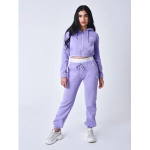 Project X Paris Sweat zippe a capuche - Couleur - Lilas, Taille - L