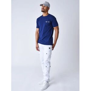 Project X Paris Tee shirt Brode Logo Signature - Couleur - Bleu nuit, Taille - M