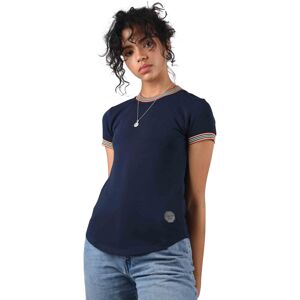 Project X Paris T-shirt bord côte a rayures anglaises - Couleur - Bleu, Taille - S