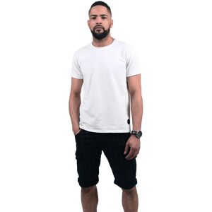 Project X Paris Short cargo a carreaux et rayures fines - Couleur - Noir, Taille - 32