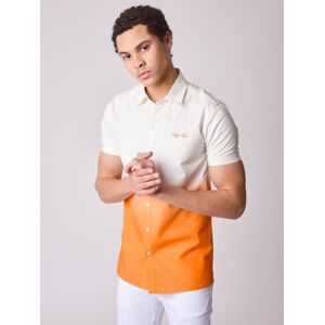 Project X Paris Chemise tie & dye dégradé - Couleur - Orange, Taille - XL