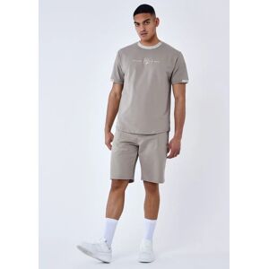 Project X Paris Short uni avec bande logo - Couleur - Taupe, Taille - S