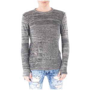 Project X Paris Pull epais effet destroy 88167703 - Couleur - Noir, Taille - L