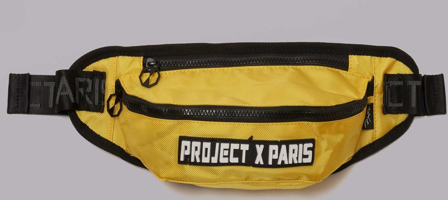 Project X Paris Sac banane avec logo - Couleur - Jaune, Taille - Unique