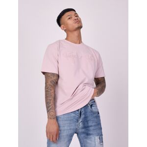 Project X Paris Tee-shirt logo embossage relief - Couleur - Rose, Taille - S