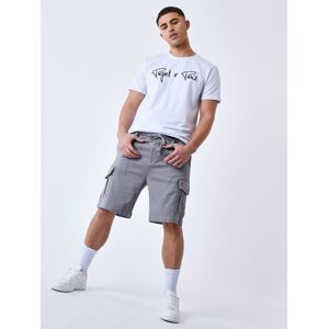 Project X Paris Short style Cargo - Couleur - Gris clair, Taille - 30