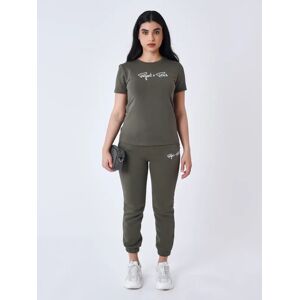 Tee-shirt femme Essentials Project X Paris - Couleur - Olive fonce, Taille - L