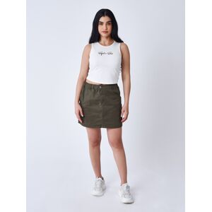 Project X Paris Jupe cargo - Couleur - Olive fonce, Taille - S