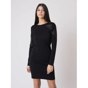 Project X Paris Robe manches longues zip dos - Couleur - Noir, Taille - M