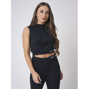 Project X Paris Crop-top ouverture zippée - Couleur - Noir, Taille - S