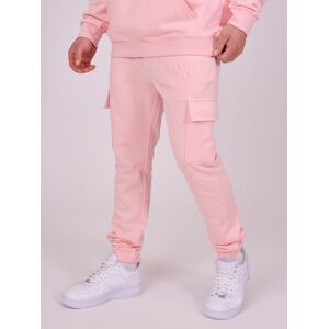 Project X Paris Bas de jogging cargo logo embossage relief - Couleur - Rose, Taille - L