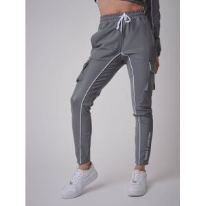 Project X Paris Bas de jogging uni ceinture clipsé - Couleur - Réfléchissant, Taille - M