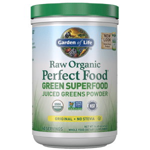 Garden of Life Superaliments Raw Organic Perfect Food Green - Original - 414g - Publicité