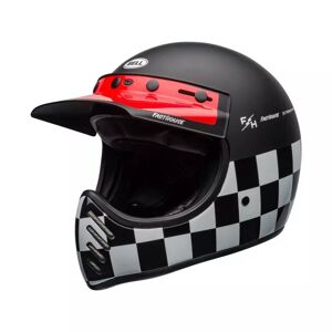 Casque Integral Cross Moto-3 Fasthouse Checkers - Bell