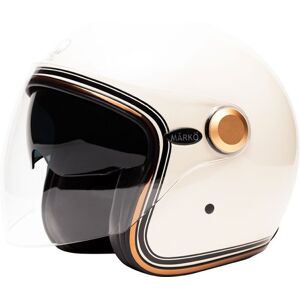 MÂRKÖ HELMETS Casque Marko Boreal Creme À  Bandes