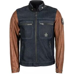 HELSTONS Blouson Winston Toile Coton-Cuir - Helstons