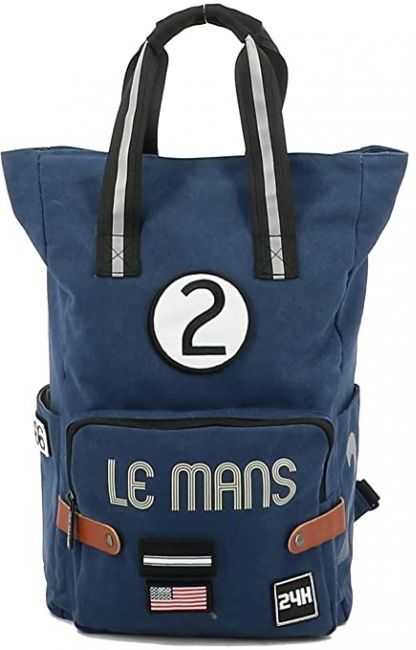 24H Le Mans LEGENDE - Grand sac à dos bleu 24H Le Mans LEGENDE - Grand sac à dos bleu