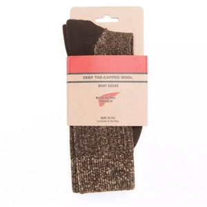 RED WING SHOES Chaussettes Deep Toe Capped Wool Marron - Red Wing