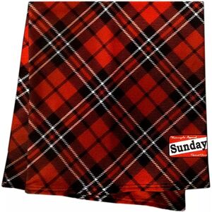 SUNDAY SPEEDSHOP Scarf Tartan -  Sunday Speedshop