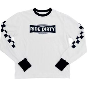 AGE OF GLORY T-Shirt Manche Longue Dirty Checkers Ls Tee - Age Of Glory