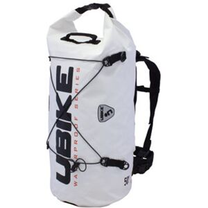 UBIKE Sac Etanche Blanc Cylinder Bag 50L Ubike