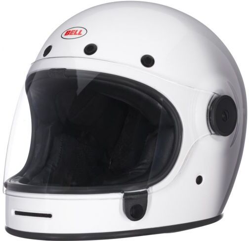 BELL CASQUE INTEGRAL BULLITT DLX SOLID BLANC - BELL