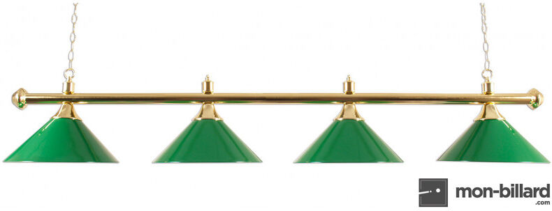 Buffalo Luminaire Lustre 4 coupoles vertes, 180 cm Buffalo Luminaire Lustre 4 coupoles vertes, 180 cm