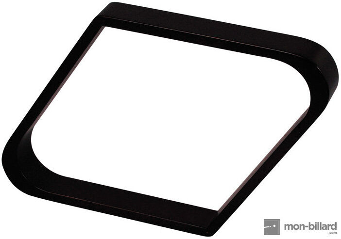 Losange en acajou pour billes 57 mm Losange en acajou pour billes 57 mm