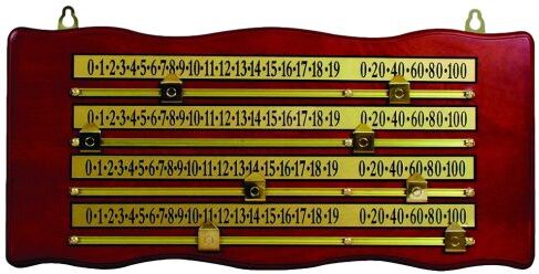 Accessoires Billard René Pierre Compteur de point Billard 4 joueurs Accessoires Billard René Pierre Compteur de point Billard 4 joueurs