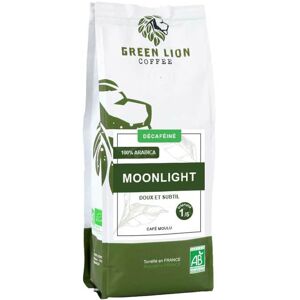 Green Lion Coffee Café Moulu Bio Décaféiné - Moonlight - 250g - Green Lion Coffee - Publicité