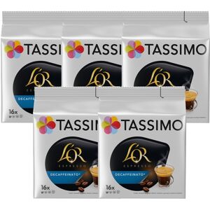 L'Or Espresso Pack Dosette Tassimo L'or Espresso Décaféiné - 5 X 16 T-discs - Publicité