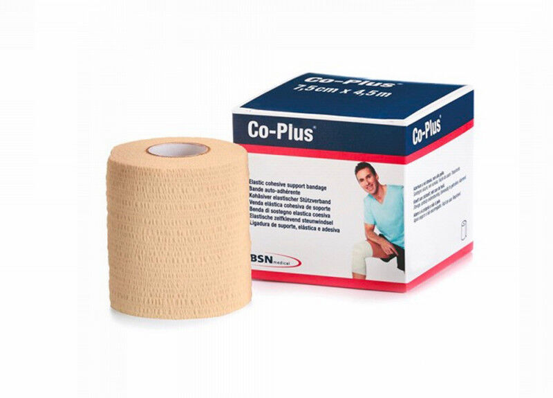 BANDE ADHÉSIVE DE CONTENTION CO-PLUS SANS LATEX BSN BANDE ADHÉSIVE DE CONTENTION CO-PLUS SANS LATEX BSN