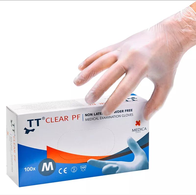 GANTS VINYLE TT CLEAR NON POUDRÉS GANTS VINYLE TT CLEAR NON POUDRÉS