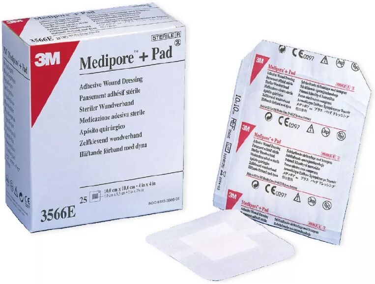 PANSEMENTS ADHÉSIFS STÉRILES MEDIPORE + PAD 3M PANSEMENTS ADHÉSIFS STÉRILES MEDIPORE + PAD 3M