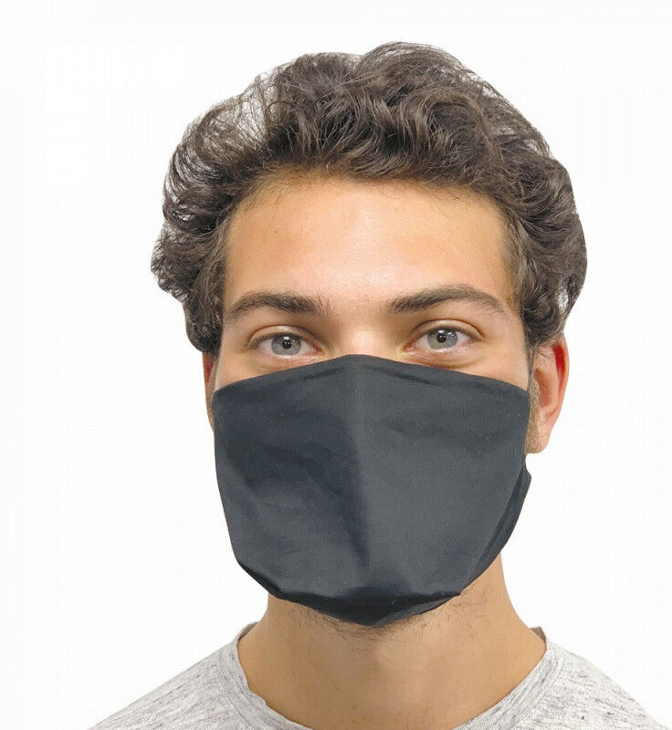 MASQUE EN TISSU LAVABLE BEC DE CANARD PAR 10 - NOIR MASQUE EN TISSU LAVABLE BEC DE CANARD PAR 10 - NOIR