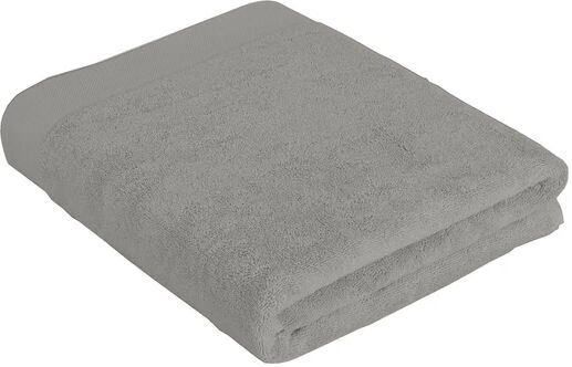 ZODIO Serviette de bain 100x150cm en coton éponge cendre