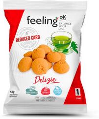 FeelingOk Biscuits FeelingOk Delizia Start Citron-Vanille 50 g