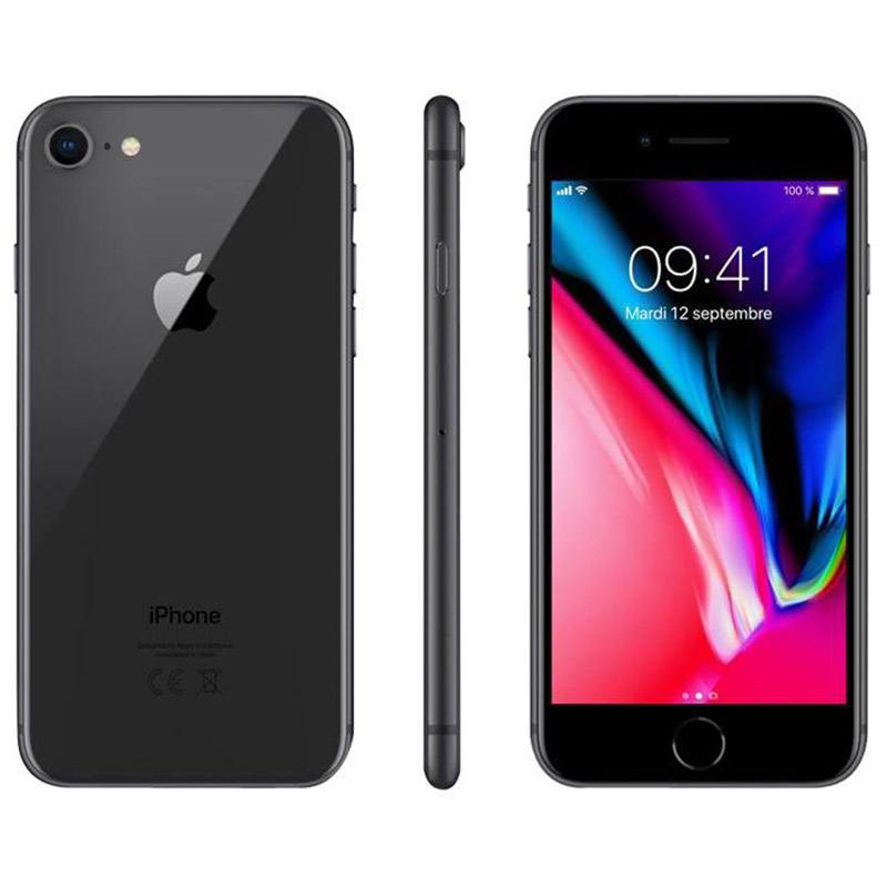 APPLE iPhone 8 64Go sidéral grey Reconditionné grade éco + coque - Publicité
