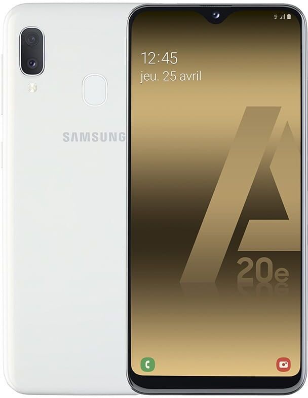 SAMSUNG SMARTPHONE SAMSUNG GALAXY A20e 32 Go Blanc SAMSUNG SMARTPHONE SAMSUNG GALAXY A20e 32 Go Blanc