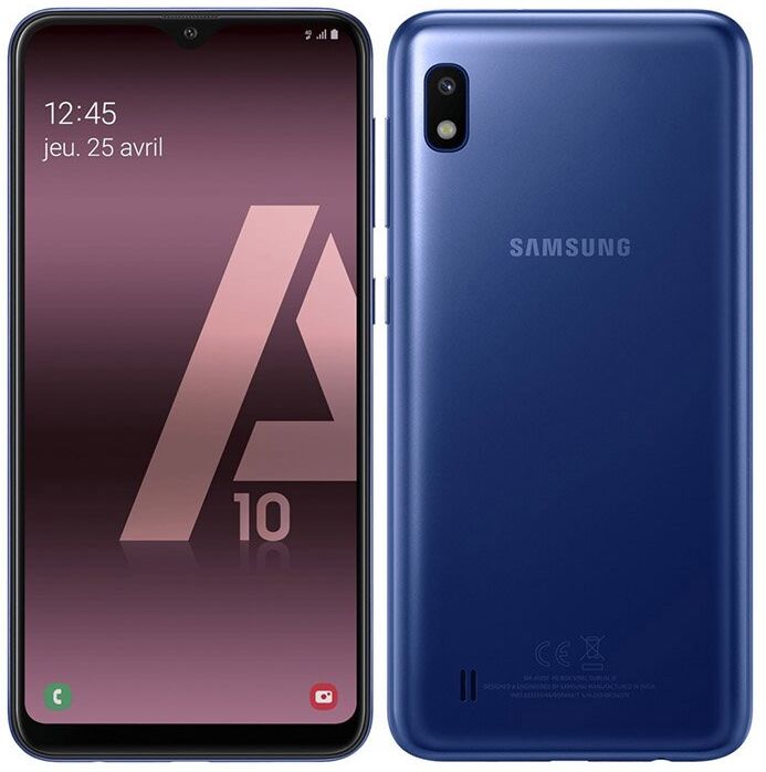 SAMSUNG Smartphone SAMSUNG GALAXY A10 32Go Bleu SAMSUNG Smartphone SAMSUNG GALAXY A10 32Go Bleu