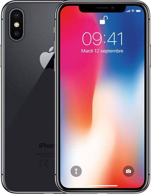 APPLE IPHONE X 64 GO SIDERAL GREY RECONDITIONNE GRADE ECO + COQUE & VERRE TREMPE APPLE IPHONE X 64 GO SIDERAL GREY RECONDITIONNE GRADE ECO + COQUE & VERRE TREMPE