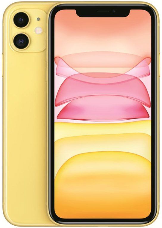 APPLE IPHONE 11 64 GO JAUNE RECONDITIONNÉ GRADE A+