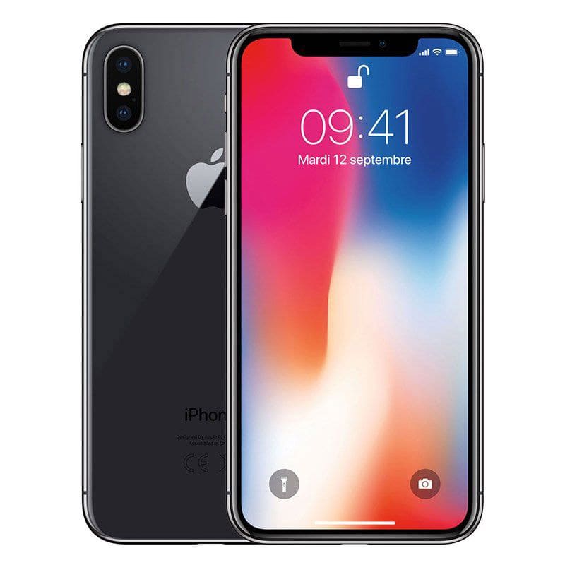 APPLE IPHONE X 64 GO SIDERAL GREY RECONDITIONNE GRADE ECO