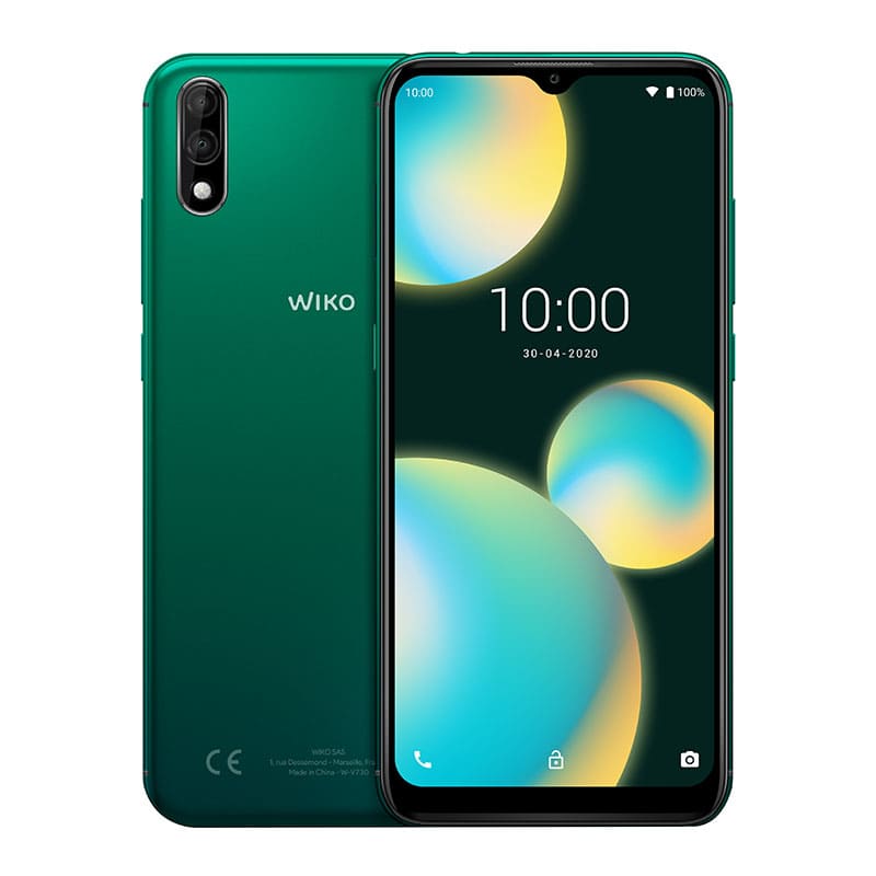 WIKO SMARTPHONE WIKO VIEW 4 LITE 64Go VERT + COQUE ET FILM DE PROTECTION