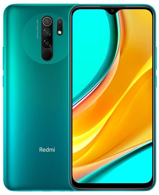 XIAOMI SMARTPHONE XIAOMI REDMI 9 64Go VERT + COQUE